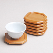 【泡茶趣】竹藝單杯墊