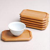 【泡茶趣】竹藝雙杯墊
