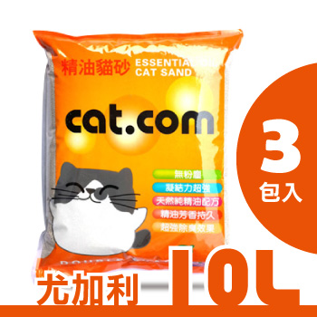 【cat.com】精油貓砂/礦砂-尤加利